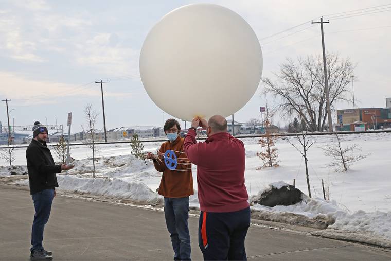 UND weather balloon helps with NASA research