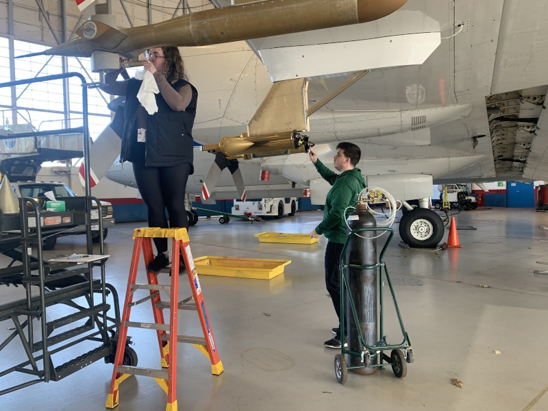 Cleaning Cloud Probes