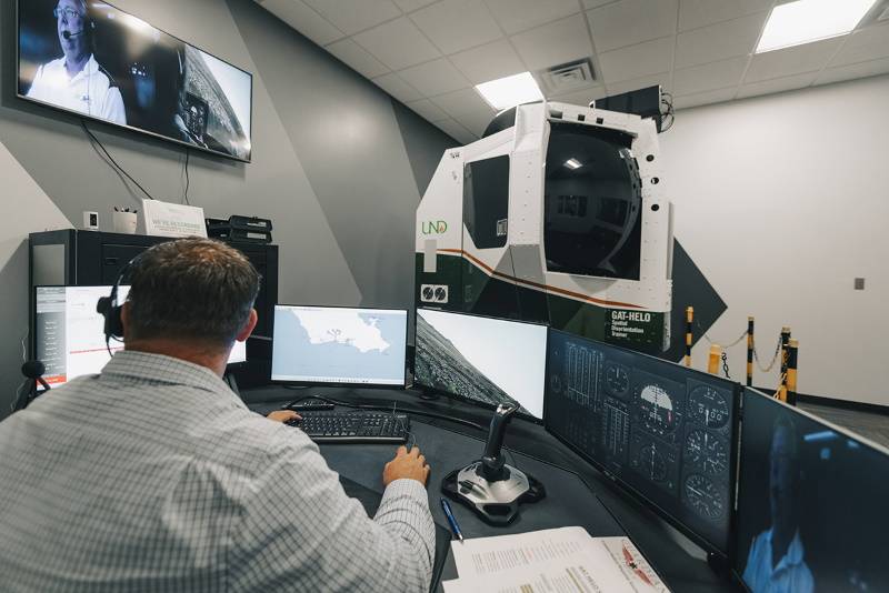 Helicopter Simulator to make UND a Training Destination