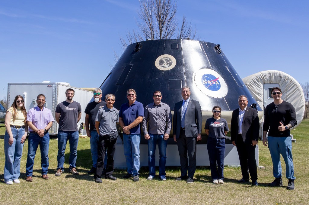 At UND, a NASA trailer helping scientists learn how to live on other worlds