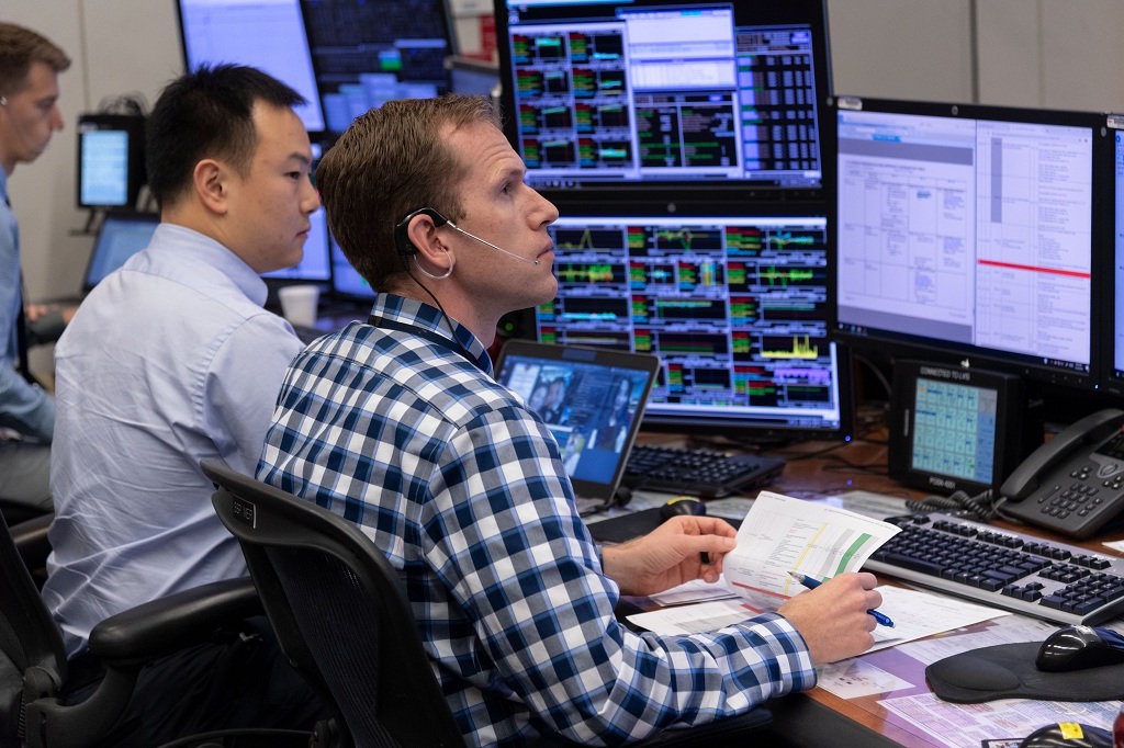 The UND grad student in Mission Control