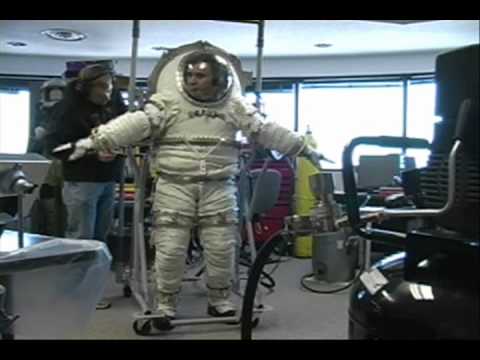 NDX-2 Lunar Space Suit Testing